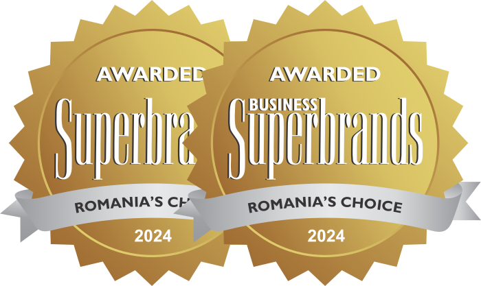 Superbrands Romania stamp 2024-2025
